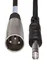 Hosa PXM-105 5' 1/4" TS to XLRM Audio Cable