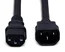 Hosa PWL-403 3' IEC C14 to IEC C13 Power Extension Cord