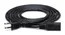 Hosa PWC-178 8' IEC C9 to NEMA 1-15P Power Cord, 18 AWG