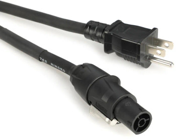 Hosa PRXN Series True 1 Cable with REAN and Hosa NEMA 5-15P Connectors - 25 feet