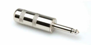 Hosa Technology PLG-025W-BULK Connector, 1/4 in TS, Wide Opening