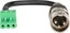 Hosa PHX-216M-BULK Female Phoenix to XLR Male Balanced Pigtail