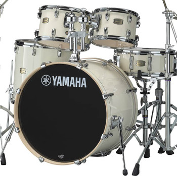 Yamaha, Stage Custom Birch 5-Piece Shell Pack Classic White, SBP2F60CLW