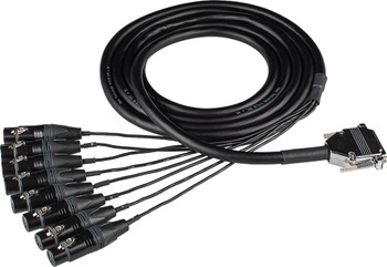 Hosa Edge DBF-501 8-Channel XLR Female to DB25 Snake - 1 Meter