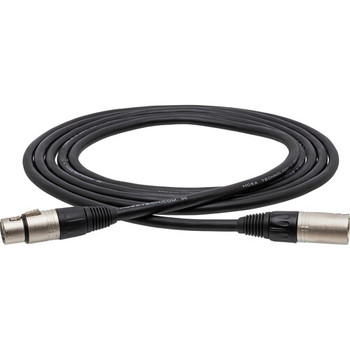 Hosa DMX-050 DMX512 Cable - XLR5 Male to XLR5 Female - 24 AWG 120 Ohm - 50 Foot