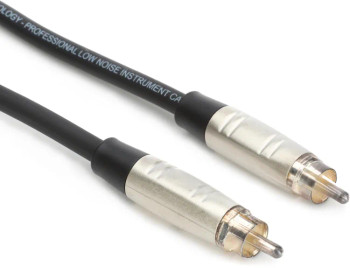 Hosa HRR-020 Pro Unbalanced Interconnect RCA Cable - 20 foot