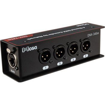 Hosa DNX-345M DMX Extender - XLR3 Male to Network