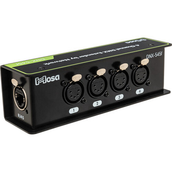 Hosa DNX-545F DMX Extender - XLR5 Female to Network