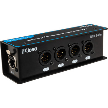Hosa DNX-545M DMX Extender - XLR5 Male to Network