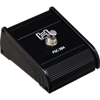 Hosa FSC-384 Guitar-Style Footswitch - Single Latching On/Off Switch - 1/4-inch TS Connection