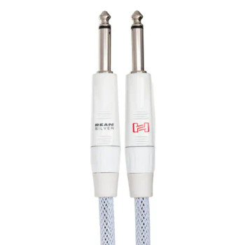 Hosa Technology HGTR-2PAK Hosa Guitar Cable 2-piece bundle - 10ft & 15ft, white with braided sleeving