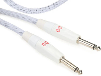 Hosa Limited-edition Pro Guitar Cable - White, 15 feet