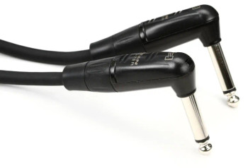 Hosa HGTR-001.5RR Pro Guitar Pedalboard Patch Cable - Right Angle to Right Angle - 18 inch