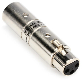 Hosa GXX-195 Polarity Cross Pinout Phase Reverser XLR Adapter