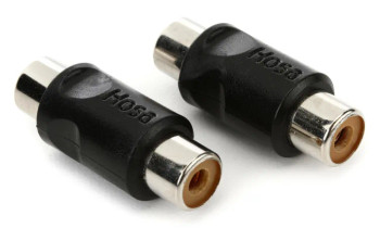 Hosa GRA-101 Female RCA Couplers (2-pack)