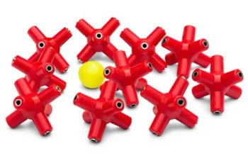 Hosa GMM-105-PAK Knucklebones 1-to-5 Signal Splitter (10-pack)