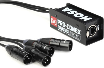 Hosa Pro-conex Little Cat Analog Audio Extender - XLR3M to RJ45