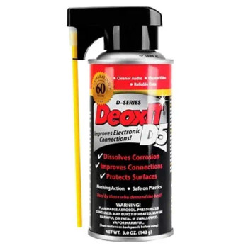 CAIG D5S-6 DeoxIT Contact Cleaner, 5% Spray, 5 oz
