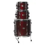 Yamaha RBP-6F3RAU Recording Custom Pre-Pack Drum Shell Kit - Red Autumn Finish 10x7.5 12x8 14x13 with TH-945B Hardware