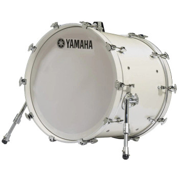 Yamaha, Polar White Recording Custom Bass Drum 22x18, RBB-2218PWH