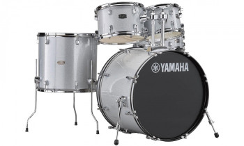 Yamaha, RBB-2214SLS, Recording Custom Bass Drum 22x14 (Silver Sparkle)