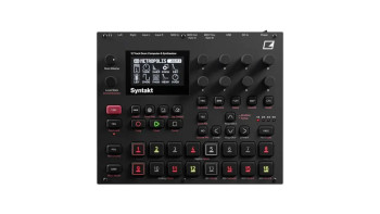 Elektron Syntakt 12-Track Hybrid Drum Computer and Digital/Analog Synthesizer with Elektron Sequencer Syntakt