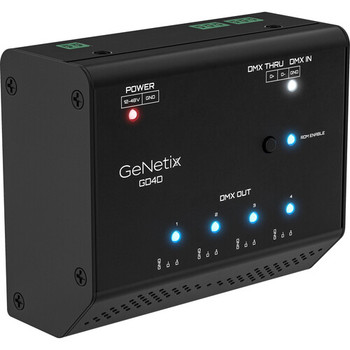 Chauvet Professional, GeNetix DIN 4 Port DMX Splitter (GENETIXDINDMX)