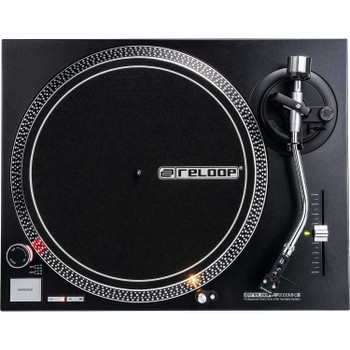 Reloop AMS-RP-2000 MK2 Direct-Drive Turntable with USB Audio Interface and High-Torque Motor for Vinyl Digitizing and DJ Performance