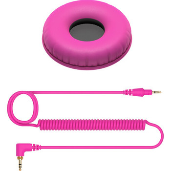 Pioneer DJ HC-CP08 Accessory Pack for HDJ-CUE1 Headphones (Violet)