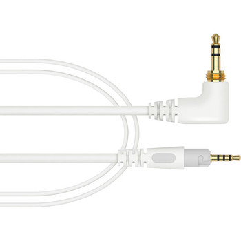 Pioneer DJ HC-CA0702-W Straight Cable for HDJ-S7 Headphones (White, 5.2')