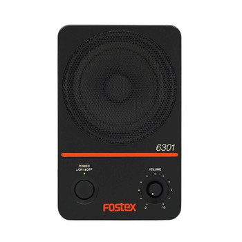 Fostex 6301NE 4 Inch Active Studio Monitor Speaker with Electrically Balanced Input (AMS-6301NE)