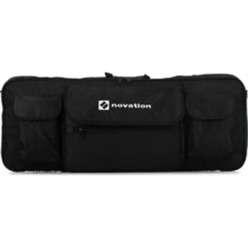 Novation Black Series 49-Key Keyboard Gig Bag with Protective Padding for Secure Transport and Storage (AMS-NOV-49-CASE)