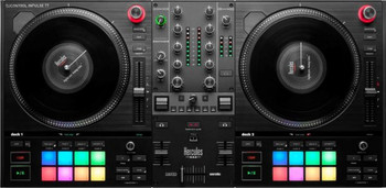 Hercules DJControl Inpulse T7 2-Channel DJ Controller for Serato DJ & DJUCED with 7″ Motorized Spinning Platters (AMS-DJC-INPULSE-T7)