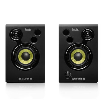 Hercules DJMonitor 32 3″ 60W DJ Monitor Speaker Pair (AMS-DJMONITOR-32)