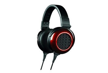 Fostex USA AMS-TH-909 Fostex TH-909 Premium Open-Back Stereo Headphones with Wooden Headphone Stand