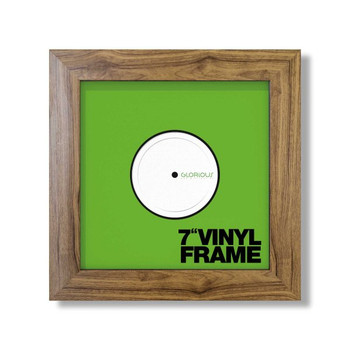 Glorious Vinyl Frame Set 7 Rosewood, 3-Piece Display Frames for 7-Inch Record Covers with Wall Mount and Stand Options (AMS-VINYL-FRAME-SET-7RSW)
