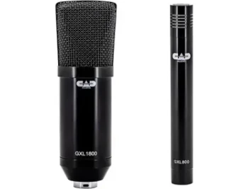 CAD Audio GXL800 Small-Diaphragm Pencil Condenser Microphones, Matched Pair for Stereo Recording (AMS-GXL800)