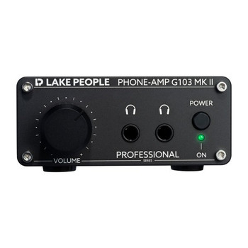 Lake People G103S MKII Studio Headphone Amplifier with Reference-Grade Audio Performance (AMS-G103S-MKII)