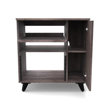 Glorious Modular Side Rack Walnut (AMS-MOD-SIDE-RACK-WAL)