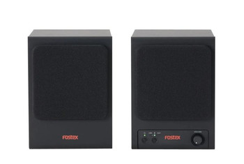 Fostex PM0.1BD Compact Active Speaker System with Bluetooth and AUX Input, Pair (AMS-PM0.1BD)