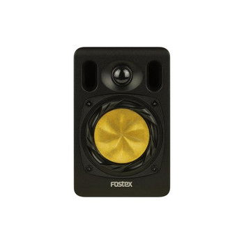 Fostex NF04R Compact Active Studio Monitor Speaker with 4-Inch HR-Shaped Woofer for Accurate Audio Monitoring (AMS-NF04R)