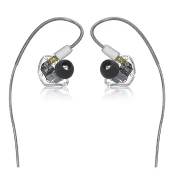 Mackie MP-460 Professional Quad Driver In-Ear Monitors with High-Resolution Audio, Enhanced Detail, and Noise Isolation (2052039-00)