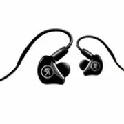 Mackie MP-240BTA Wireless Hybrid Dual Driver In-Ear Monitors with Bluetooth Adapter for High-Fidelity Stage Monitoring (2052043-00)
