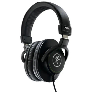 Mackie MC-100 Professional Closed-Back Studio Headphones with High-Accuracy Monitoring and Deep Bass Response (2052559-00)