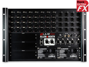 Allen & Heath dLive DM32 RUFX MixRack Stage Box (AH-DLIVE-DM32-RUFX)