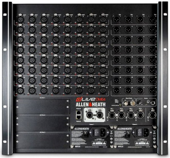 Allen & Heath dLive DM64 RUFX MixRack Stage Box (AH-DLIVE-DM64-RUFX)