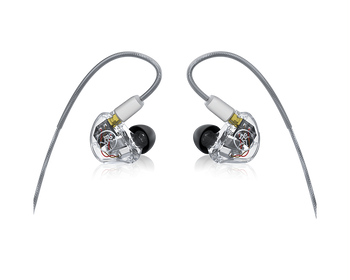 Mackie MP-360 Professional Triple Balanced Armature Driver In-Ear Monitors with High-Resolution Sound and Isolation (2052038-00)