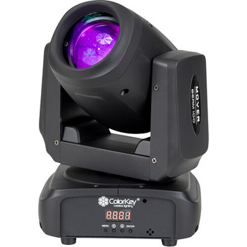 ColorKey Mover Beam 100 Moving Head Beam Light for Compact Stage and Event Lighting Applications (CKU-5060)