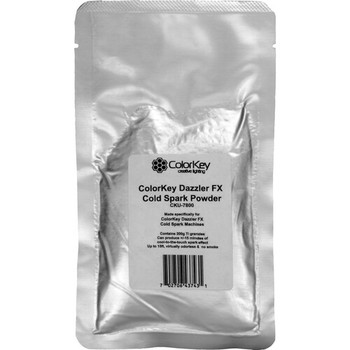 ColorKey Dazzler FX Cold Spark Powder for Use with Cold Spark Machines in Stage and Event Special Effects (CKU-7800)