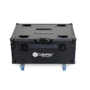 ColorKey, CKU-9080, 4-Piece Road Case for Inceptor Panel FX Lighting Panels for Professional Transport and Event Use